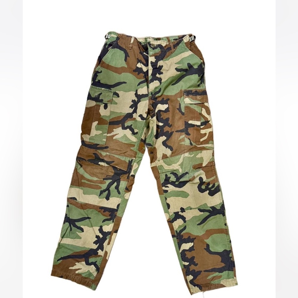 Genuine Military surplus camo camouflage adjustable cargo pants